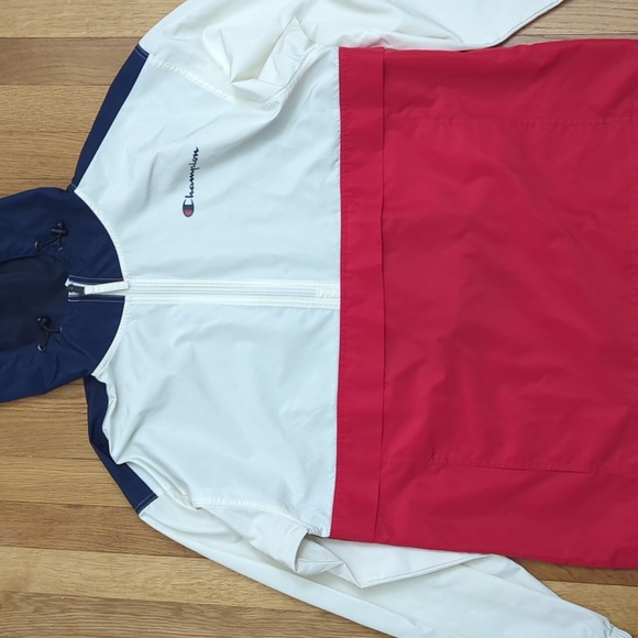 Champion Colorblock 1/2 Zip Packable Jacket - Picture 2 of 6